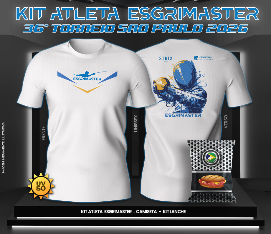 KIT ATLETA ESGRIMASTER - UNISSEX